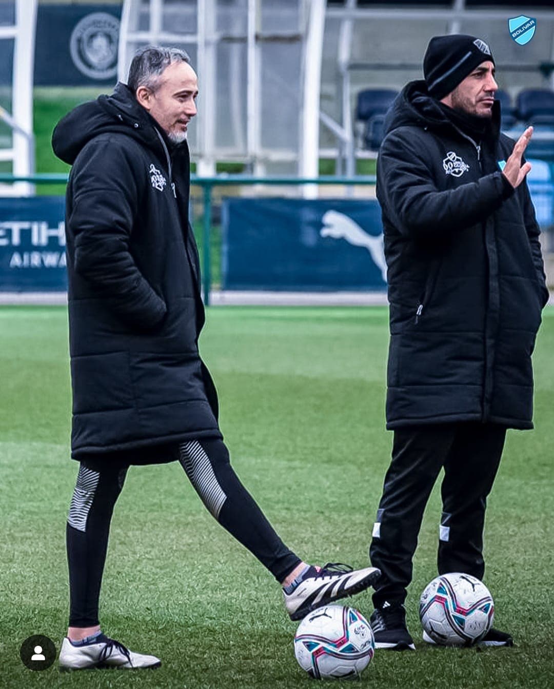 Chicho Vogliotti dirigiendo